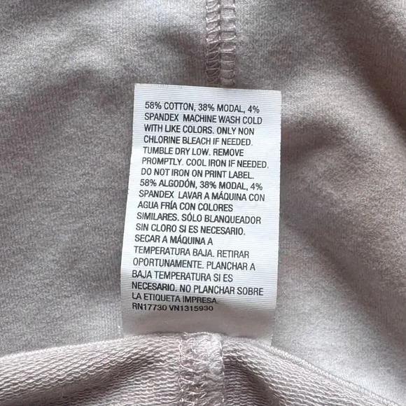 All in Motion Tie Dye Lounge Athletic Relaxed Fit Sweatshirt Size XL - Picture 7 of 8